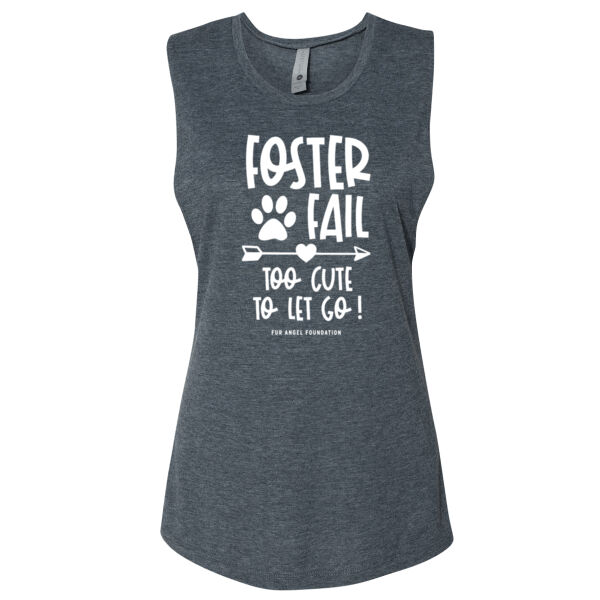 Foster Fail - Women's Tank - Antique Denim Thumbnail