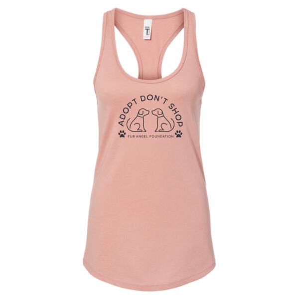 Adopt Don't Shop Dogs - Women's Tank - Desert Pink Thumbnail