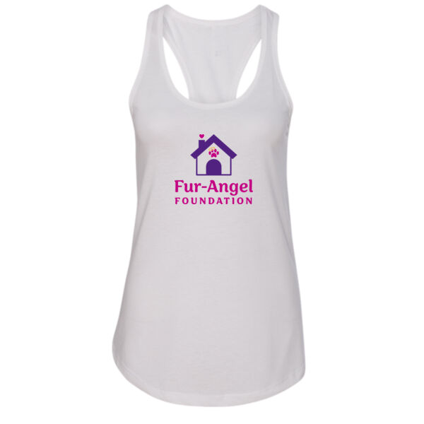 Fur-Angel Foundation Logo - Women's Tank - White Thumbnail