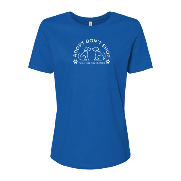 Adopt Don't Shop Dogs - Women's Tank - Royal Blue Thumbnail