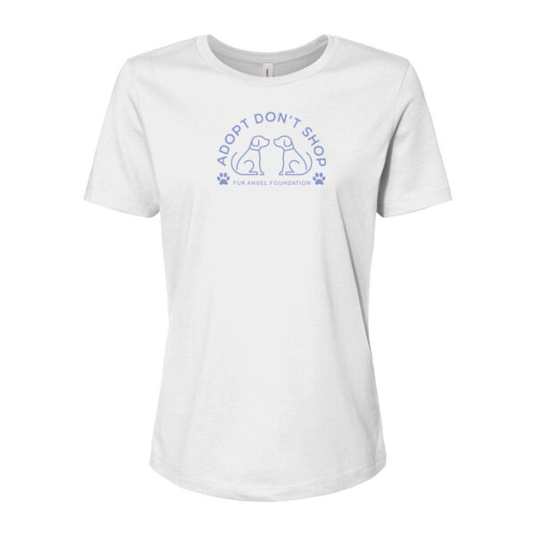 Adopt Don't Shop Dogs - Women's T-shirt - White Thumbnail