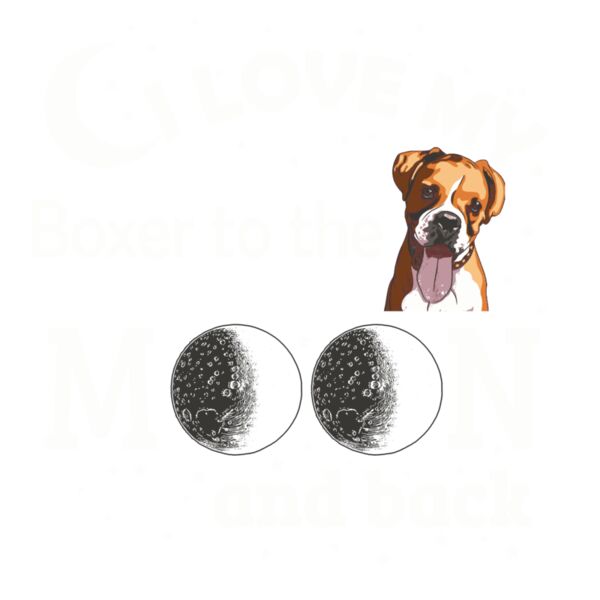 05 i love my Boxer White Thumbnail