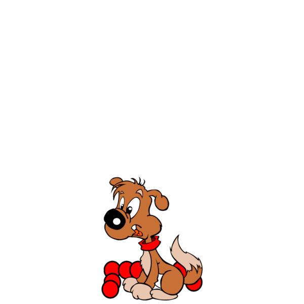 DOG  09 a lot of balls white Thumbnail