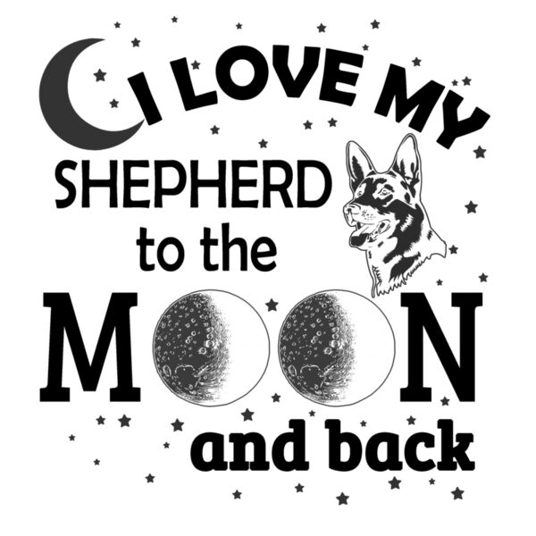 05 i love my shepherd black Thumbnail