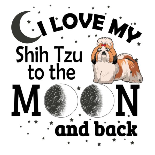 05 i love my Shih Tsu Black Thumbnail