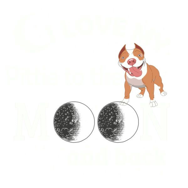 05 i love my Pittie White Thumbnail