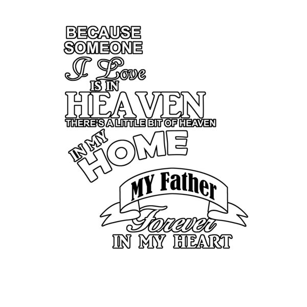 04 Father heaven in my home white Thumbnail
