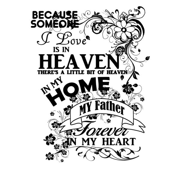 04 Father heaven in my home black Thumbnail