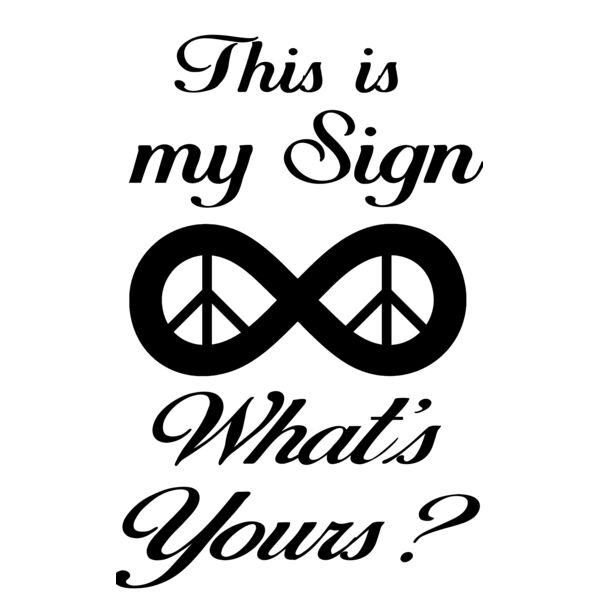This is My Sign infinity black Thumbnail
