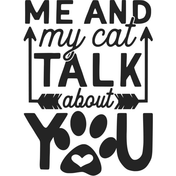 me and my cat talk about you Thumbnail