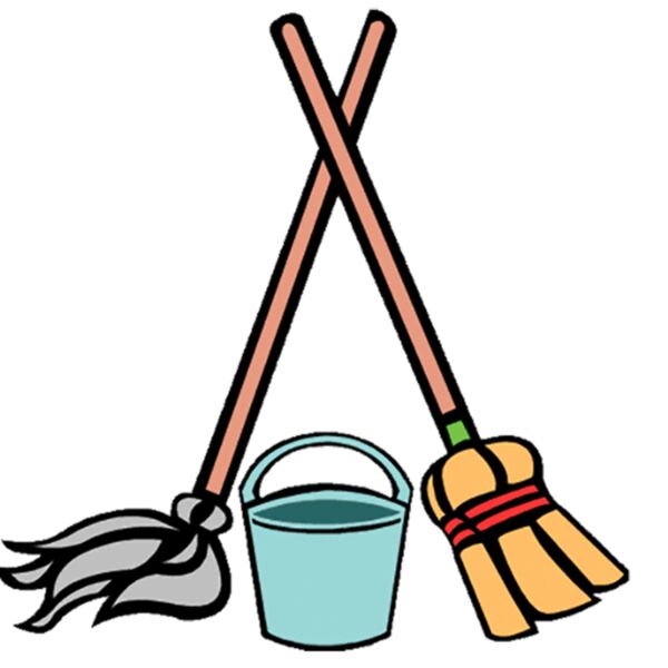 Crossed Mop & Broom No. 1 Thumbnail