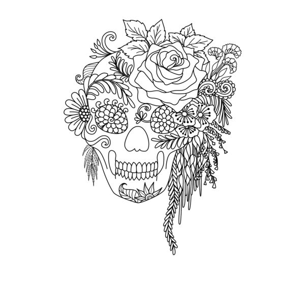 Halloween Skull    Color Your SOUL  Thumbnail