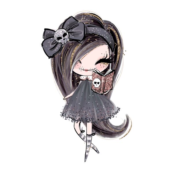 Girl 2 Witch Dark Hair 1 Thumbnail