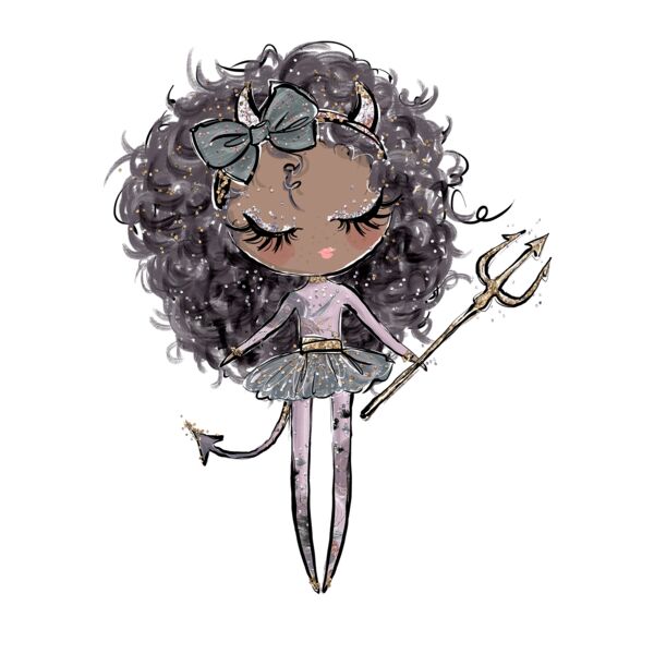 Girl 3 Devil Dark Skin 1 Thumbnail