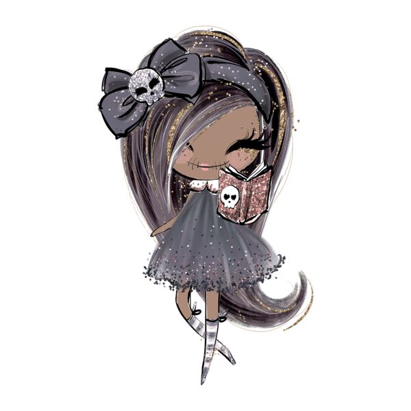 Girl 2 Witch Dark skin 1 Thumbnail