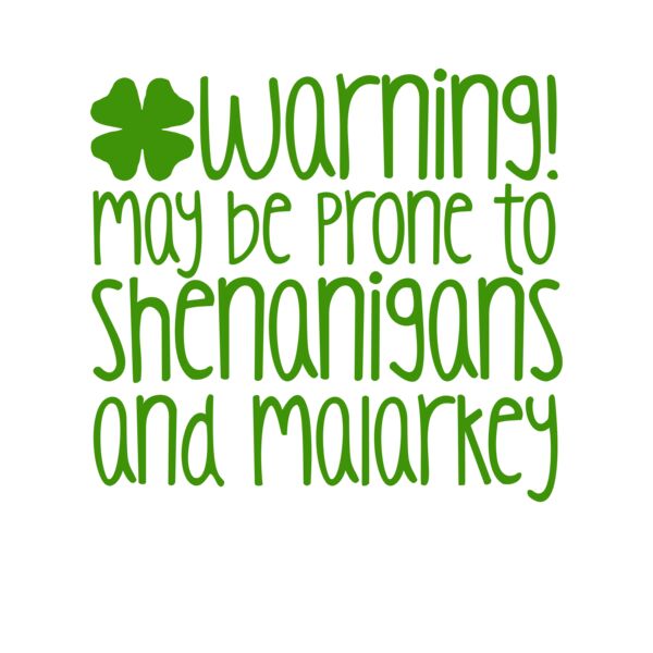 Irish Warning T Shirt Heather Black Thumbnail