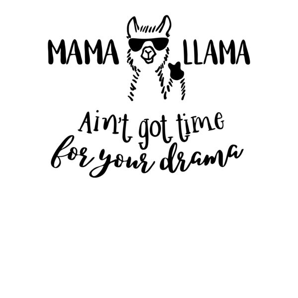 Mama Llama T Shirt Thumbnail
