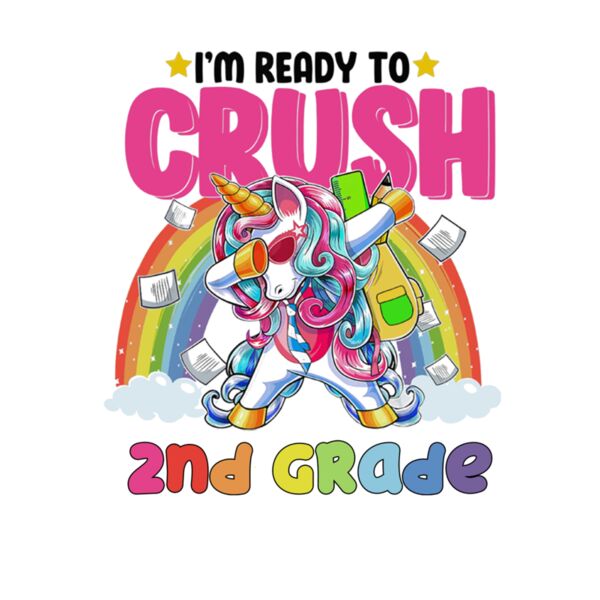 Unicorn Crush 2nd Grade T Shirt Thumbnail