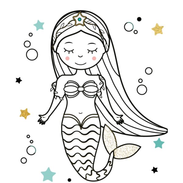 Mermaid  KIDS    Color Your SOUL  Thumbnail