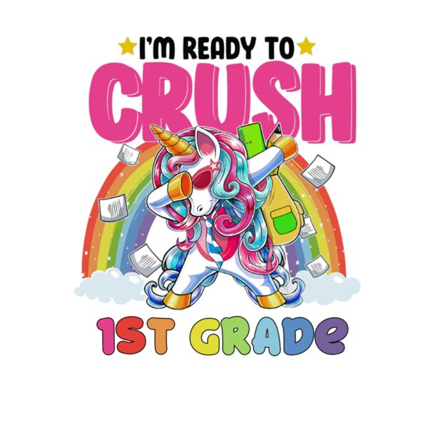 Unicorn Crush Youth T Shirt 1st grade Thumbnail