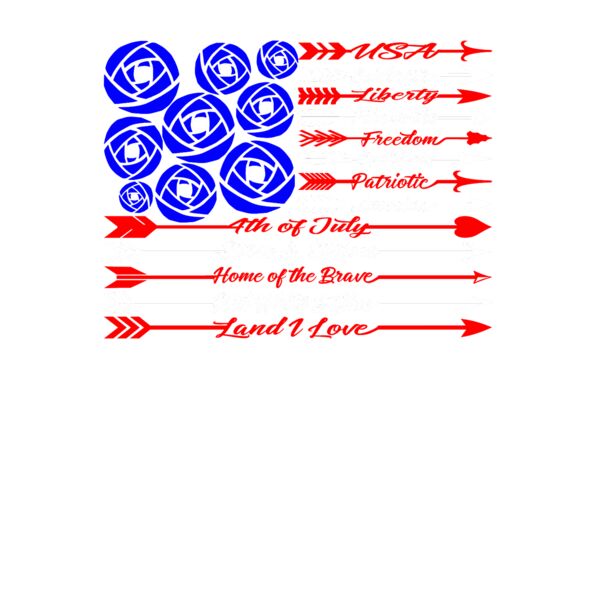 Arrow Flag Crew Neck T Shirt Thumbnail