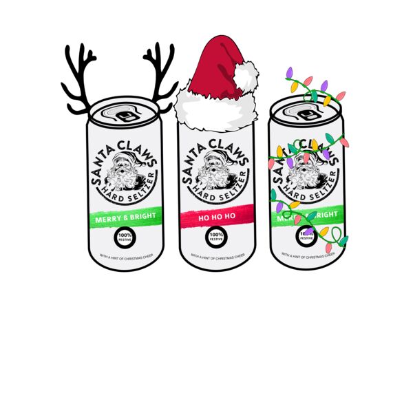 Santa Claws Drop Sleeve Sweatshirt Thumbnail