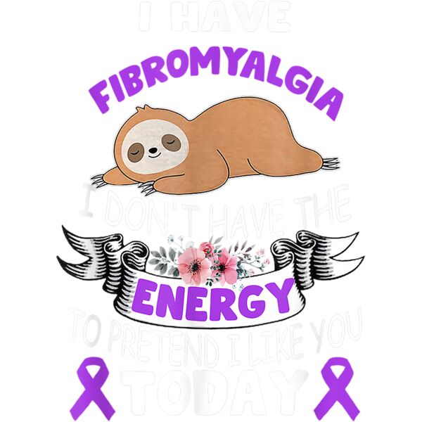 i have Fibromyalgia i dont have the energy awareness Tshirt T Shirt Thumbnail