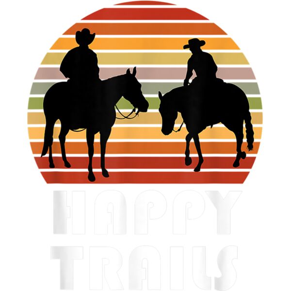 Trail Riding  Horse Lover Gift for Cowboys Cowgirls T Shirt Thumbnail