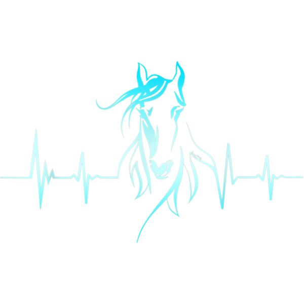Horse Heartbeat Horse Lover Gifts Women Men Girls Teens T Shirt Thumbnail