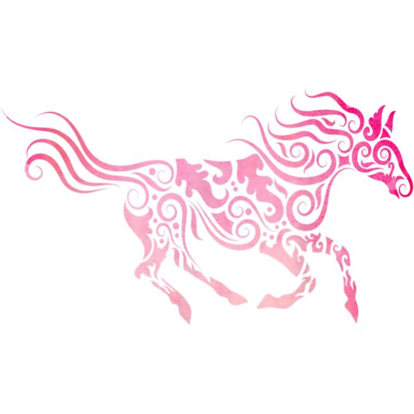 Fast Watercolor Horse Shirt for Girls Women Men   T Shirt Thumbnail