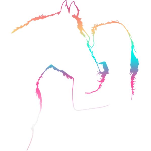 Girl Kissing Her Horse Lover Top Equestrian Country Girls T Shirt Thumbnail