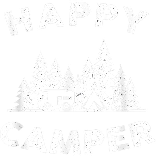 Happy Camper   Camping T Shirt for Men Women and Kids 1 Thumbnail
