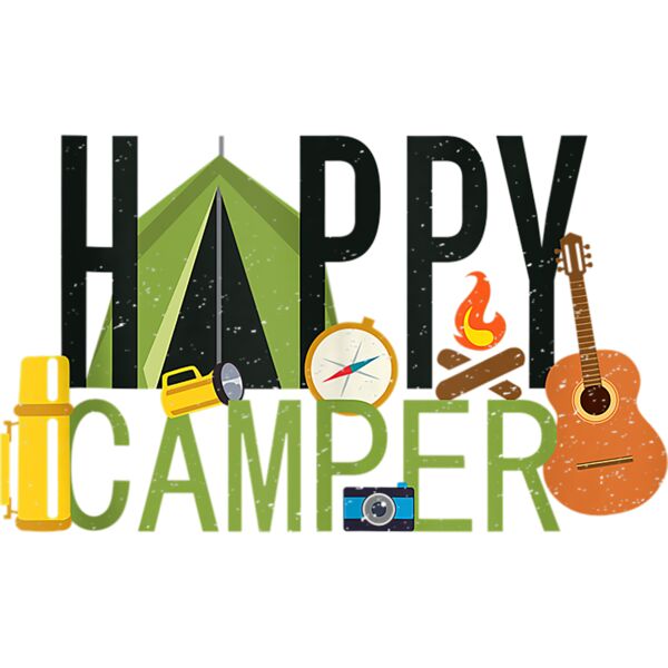 Funny Family Camper TShirt Happy Camping Lover Camp Women Tank Top Thumbnail