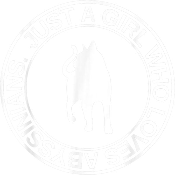 Just A Girl Who Loves Abyssinians Gift For Women Kitten Cat T Shirt Thumbnail