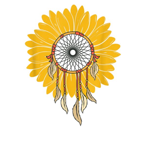Dream Catcher Sunflower Lover Dreamcatcher Gift T Shirt Thumbnail