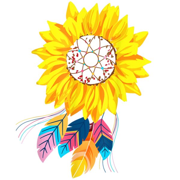 Dream Catcher Sunflower Lover Costume Women Girl Gift T Shirt Thumbnail