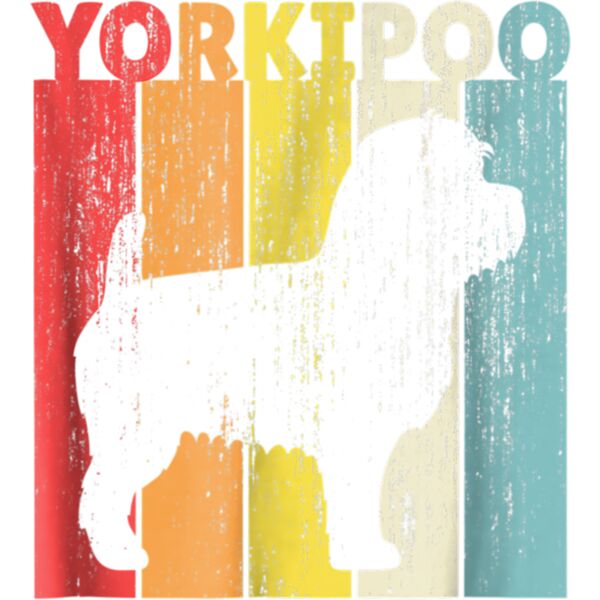 Yorkipoo Vintage T Shirt Dog Retro Style Gift Thumbnail