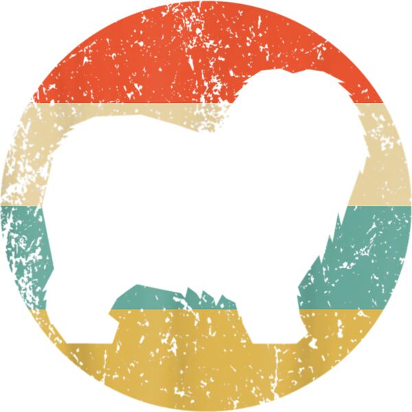 Old English Sheepdog Shirt   Vintage Retro Dog T Shirt Thumbnail