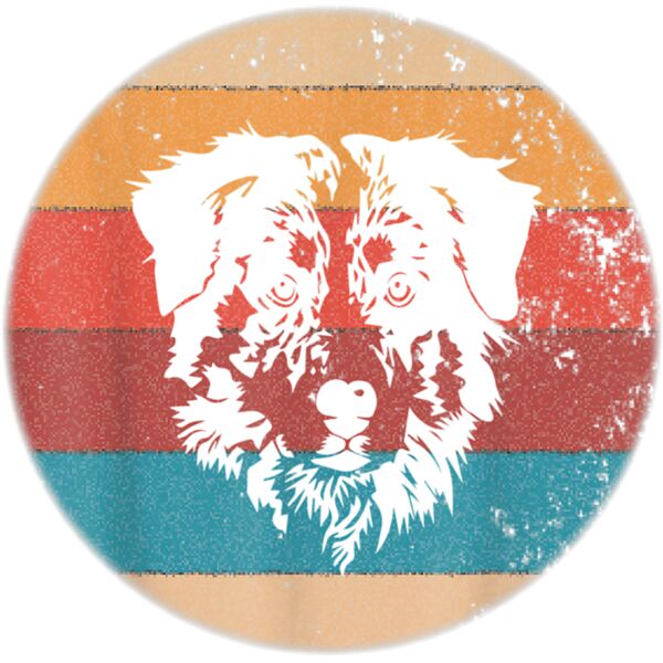 Australian Shepherd Tshirt   Vintage Retro Aussie Dog Gift Thumbnail