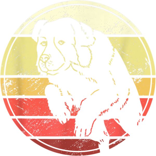 Landseer Dog Retro Vintage T Shirt Thumbnail