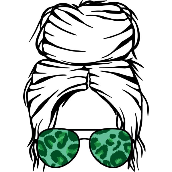 CF   Messy bun Leopard  12  Thumbnail