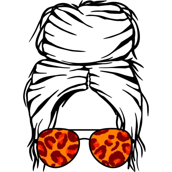 CF   Messy bun Leopard  7  Thumbnail