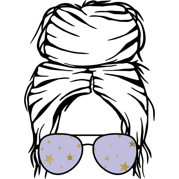 CF   Messy bun Stars  8  Thumbnail