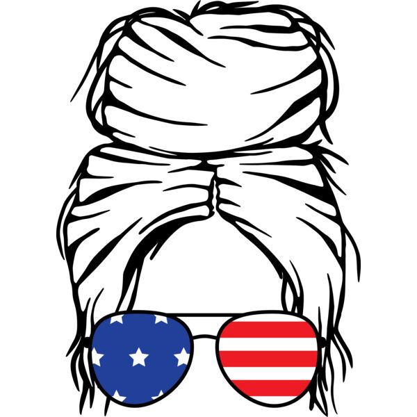 CF   Messy bun USA  8  Thumbnail