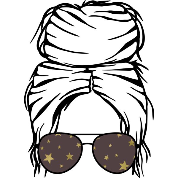 CF   Messy bun Stars  5  Thumbnail