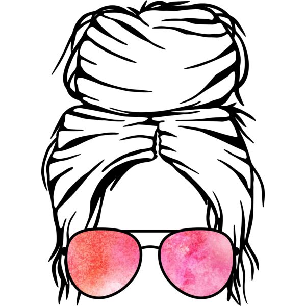 CF   Messy bun Watercolor  1  Thumbnail