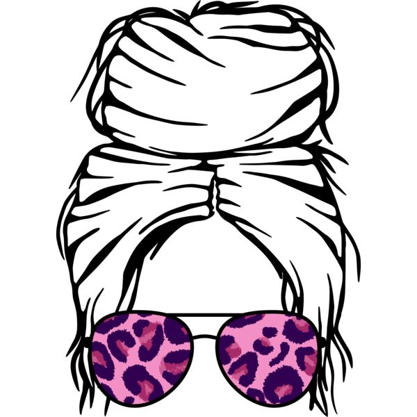 CF   Messy bun Leopard  3  Thumbnail