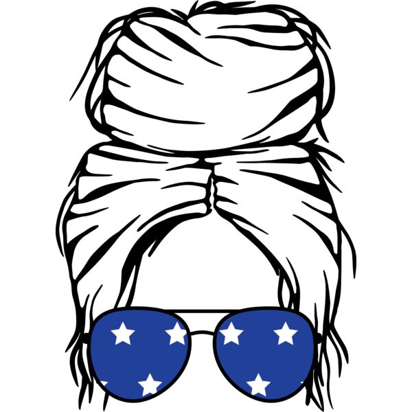 CF   Messy bun USA  4  Thumbnail