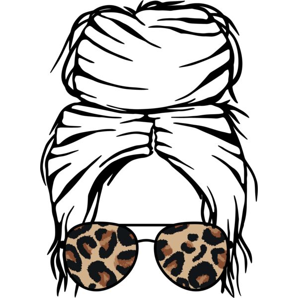 CF   Messy bun Leopard  1  Thumbnail