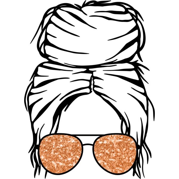 CF   Messy bun Glitter  5  Thumbnail